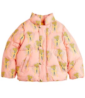 Casaco Puffer Winter Flowers