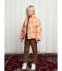 Winter Flowers City Puffer Jacket