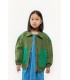 Color Block Jacket Moss Green