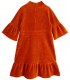 Cats Corduroy Velour Dress