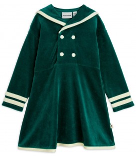 Vestido de veludo Sailor