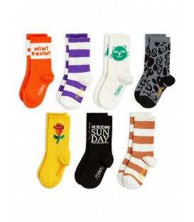 Cats 7-pack socks