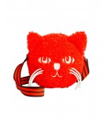 Cat Fuzzy Mini Bag