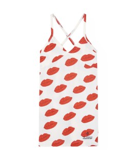 Vestido Mini Otter White Kissing 