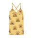 Vestido Mini Otter Yellow Logo