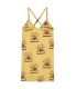 Vestido Mini Otter Yellow Logo