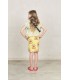 Vestido Mini Otter Yellow Logo