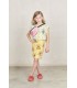 Vestido Mini Otter Yellow Logo