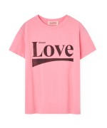 Pink Love Rooster T-Shirt