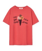 Red Big Rooster Ice Cream T-Shirt