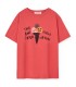 Red Big Rooster Ice Cream T-Shirt