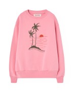 Pink Sunset Bear Sweatshirt