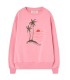 Pink Sunset Bear Sweatshirt