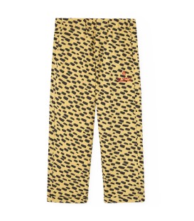 Yellow Animal Camel Pants