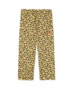 Yellow Animal Camel Pants