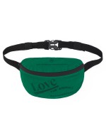 Bolsa de cintura verde Love