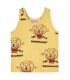 Yellow Macaque Baby Tank Top