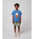 Morning Egg S/sleeve Blue T-shirt