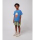 Morning Egg S/sleeve Blue T-shirt