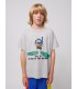 A Day At The Beach S/sleeve Grey T-shirt