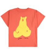 Hug Me Bear S/sleeve Red T-shirt