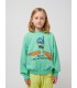 A Day At The Beach Green Sweatshirt