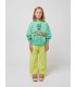 A Day At The Beach Green Sweatshirt