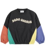 Wavy Bobo Black Sweatshirt