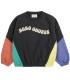 Wavy Bobo Black Sweatshirt