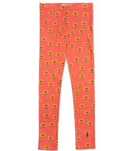 Leggings vermelhas Sunflower AOP 