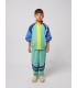 Smiling Color Block Tracksuit Pants