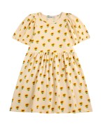 Sunflower AOP Off White Dress