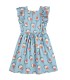 Morning Egg AOP Ruffle Dress