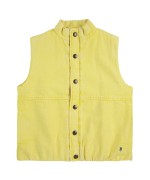 Smiling Yellow Denim Vest