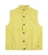 Smiling Yellow Denim Vest