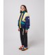 Smiling Color Block Jacket