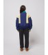 Smiling Color Block Jacket