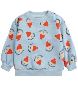 Morning Egg AOP Baby Sweatshirt