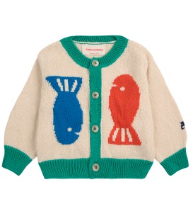 Lucky Fish Baby Cardigan