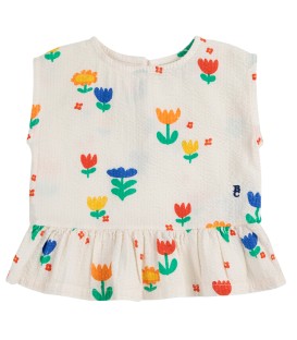 Blusa de Bebé de tecido Garden Party AOP 