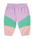 Lilac Color Block Baby Jogging Pants