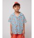 Camisa de ganga m/curta Morning Egg 