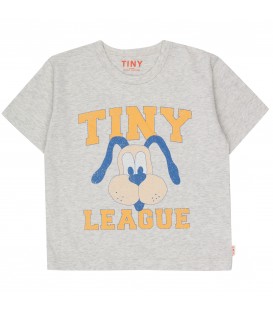 Tiny League Tee Light Grey