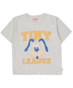 T-shirt cinza clara Tiny League