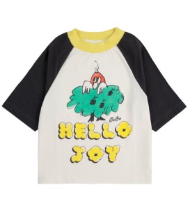 T-shirt m/raglan Hello Joy