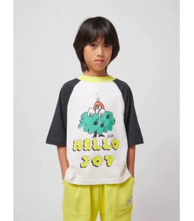 T-shirt m/raglan Hello Joy