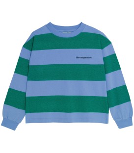 Green Stripes L/Sleeve T-shirt