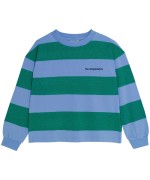 Green Stripes L/Sleeve T-shirt