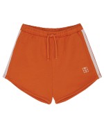 Washed Orange Shorts 