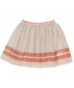 Stripes Tutu Skirt Pastel Pink